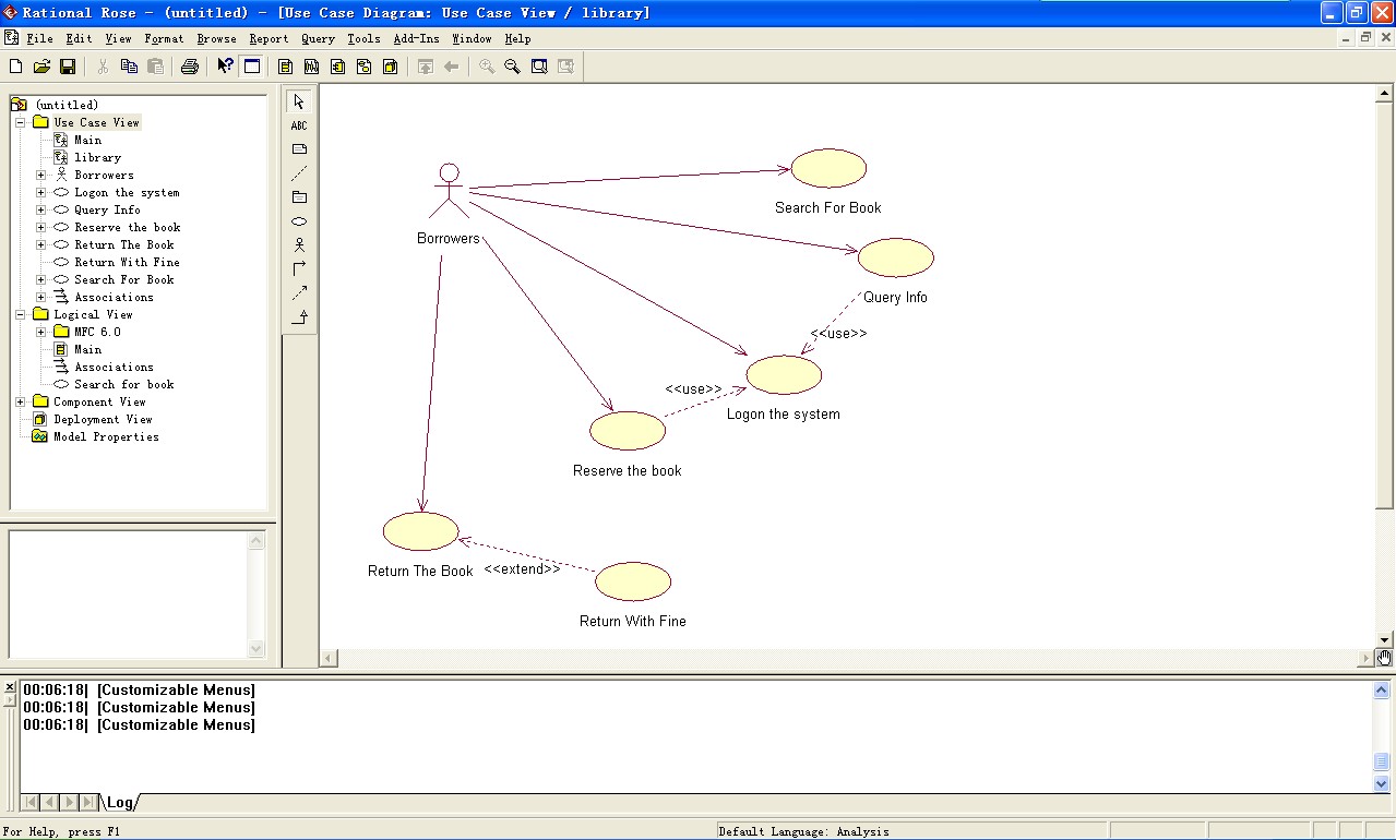 Диаграмма компонентов uml rational rose