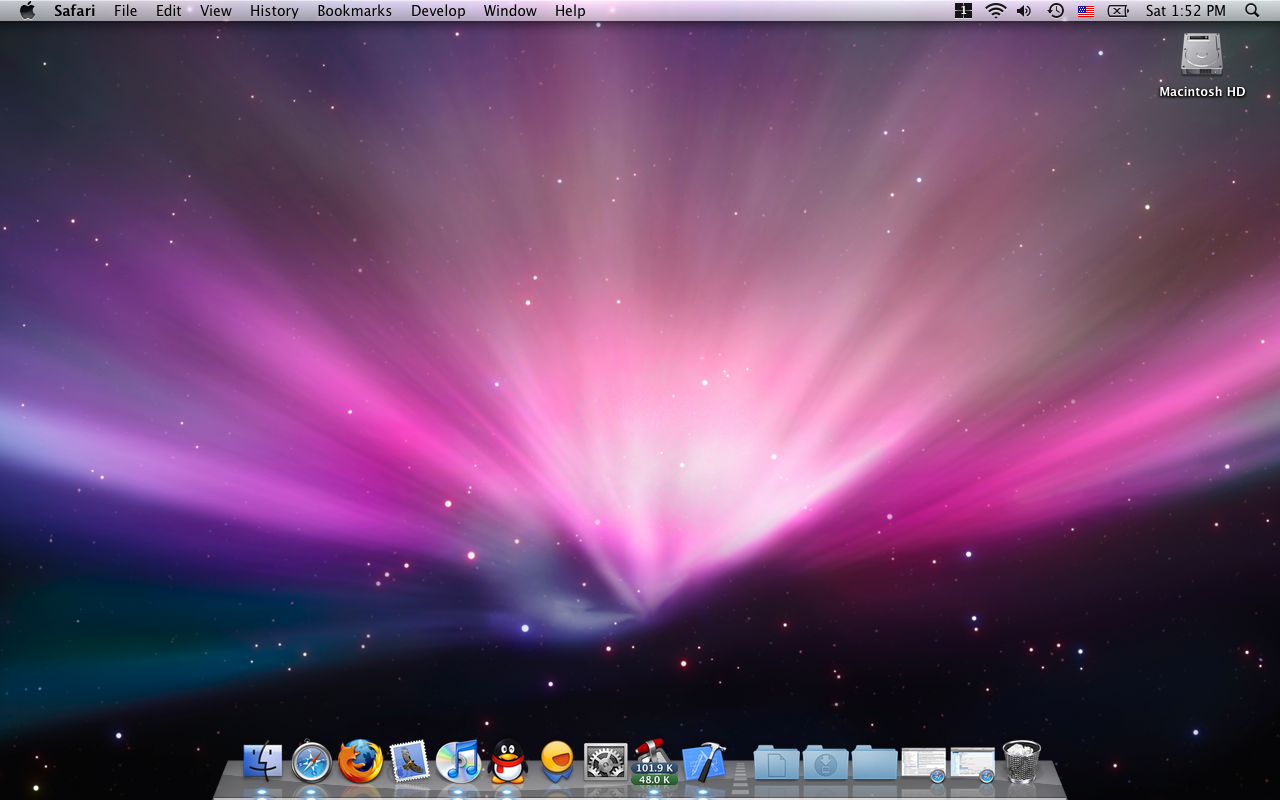 Mac OS X桌面