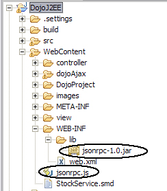 添加使用 JSON-RPC Java Orb 所必需的 JavaScript 文件。