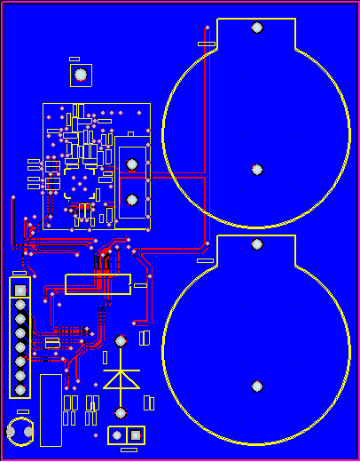 CC1100_MSP430_PCB——bottomlayer