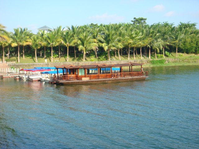 傍晚的南丽湖风景1