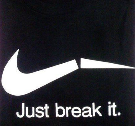 just break it.