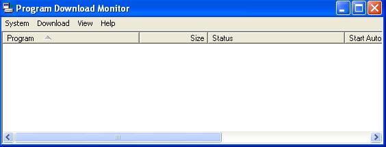 Program Download Monitor