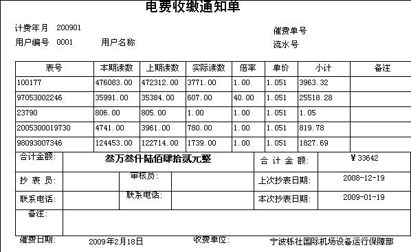 打印效果