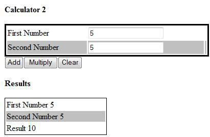 使用一些样式之后的 Calculator