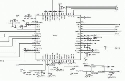 图2：RF6129具体应用电路。