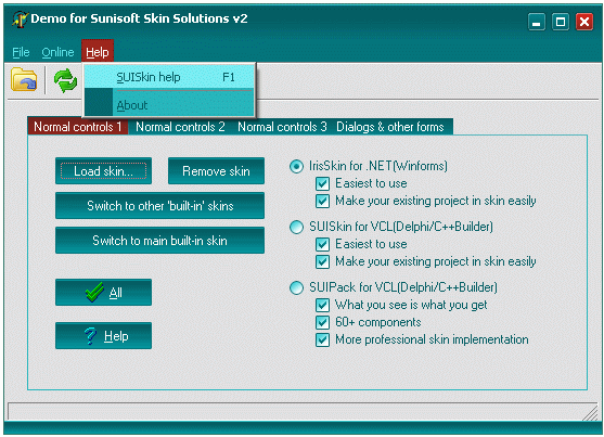 winform皮肤使用  winform皮肤下载