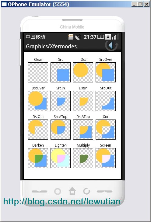 乐吾天:Android sDK中的API Demos的所有自带例子的运行结果