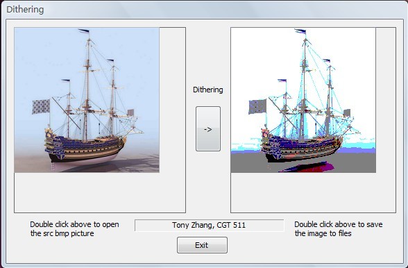 Floyd-Steinberg Dithering Algorithm