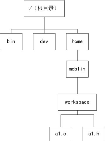图2.4  文件的树形结构