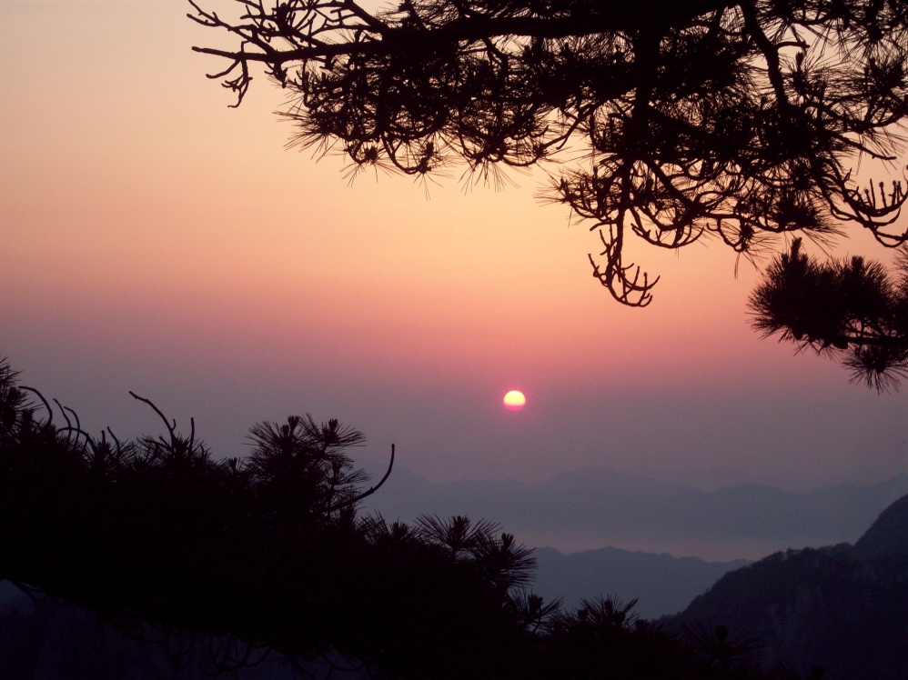 黄山日出