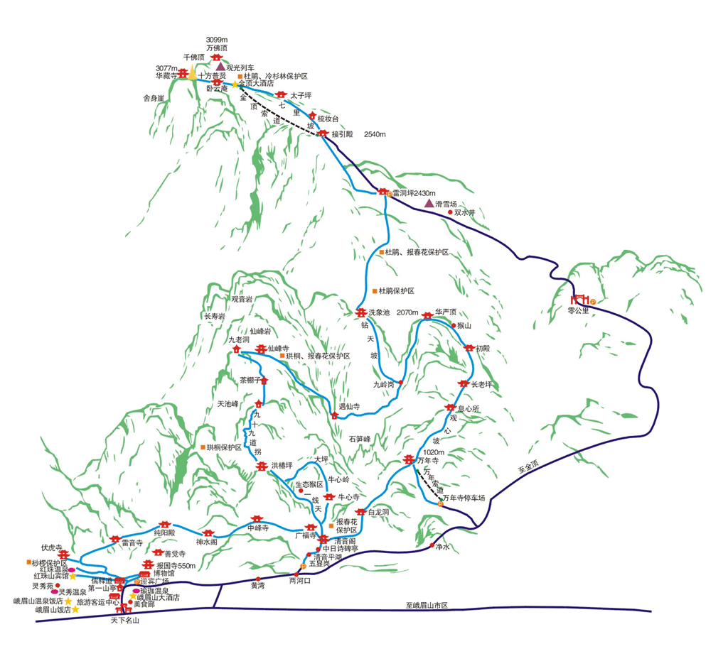 峨眉山市乡镇地图图片