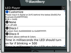 黑莓开发新手入门教学帖，如何制作一个能控制LED颜色的程序（三）