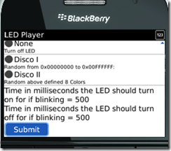 黑莓开发新手入门教学帖，如何制作一个能控制LED颜色的程序（四）