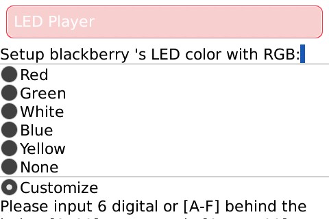 LED Player