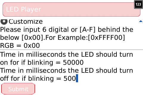 LED Player